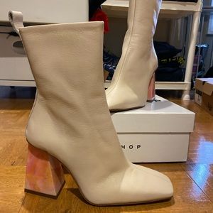 Topshop HABBS High Ankle Boots 9.5